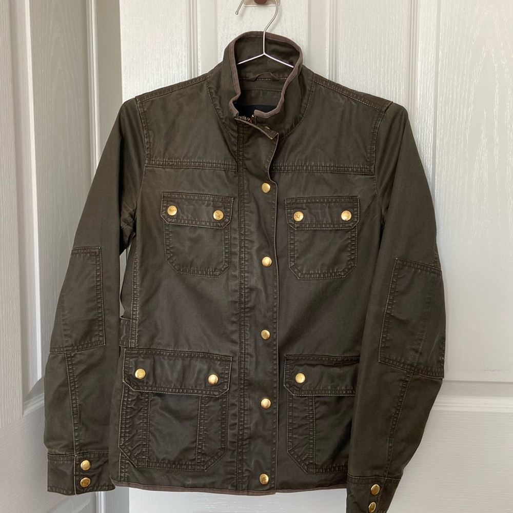 Well worn j crew jacket